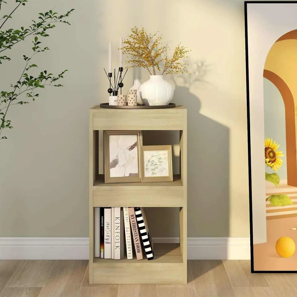 vidaXL Boekenkast/kamerscherm 40x30x72 cm sonoma eikenkleurig, foto 2