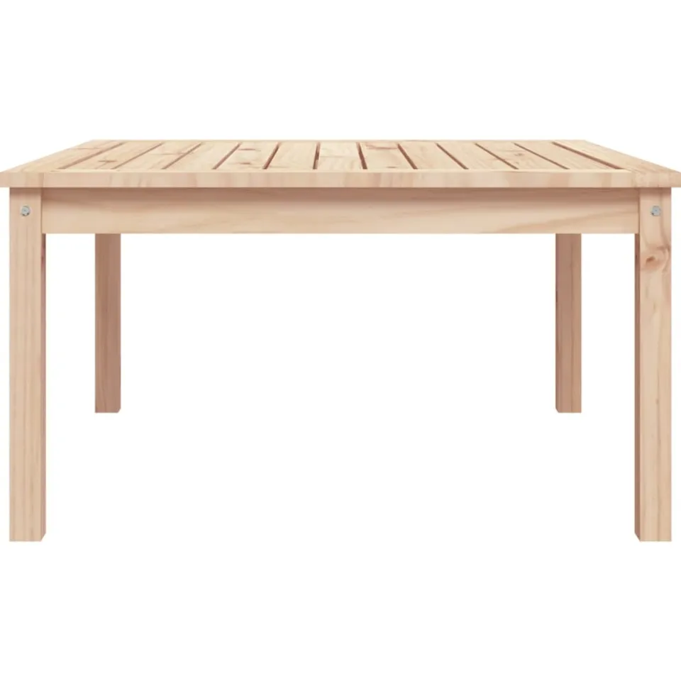 vidaXL Tuintafel 82,5x82,5x45 cm massief grenenhout bruin, foto 4