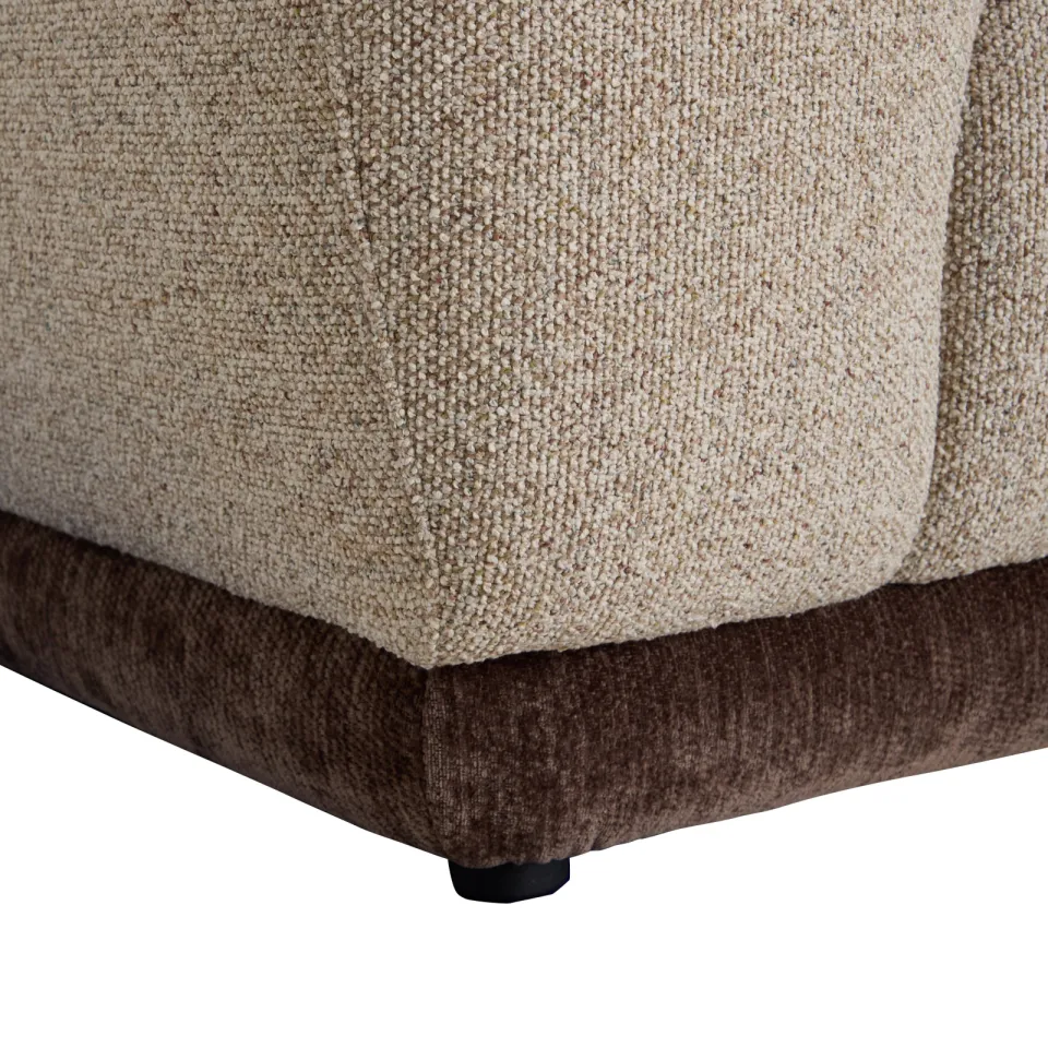 NOUS Living Lumi 3-zitsbank beige, foto 7