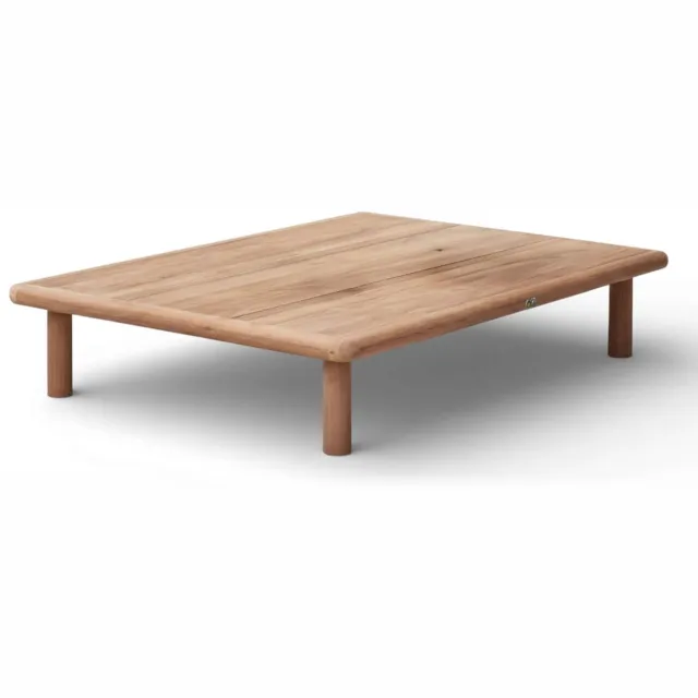 Apple Bee Sling Salontafel 120x85 cm – Teak – Robuuste Loungetafel Naturel