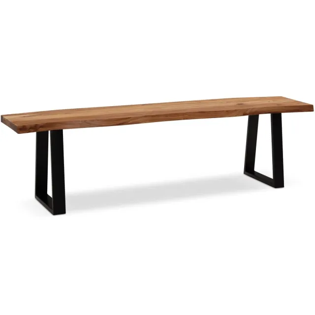 Wohnling Eetkamerbank acaciahout 140 cm breed WL7.290 Zie omschrijving
