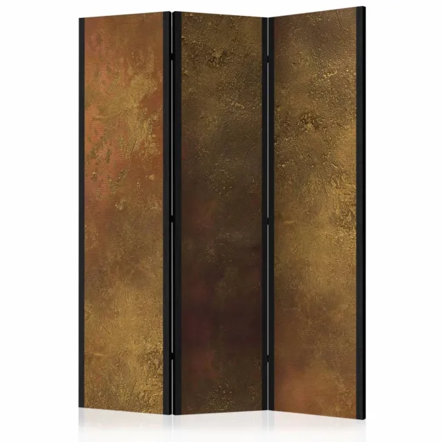 karo-art Vouwscherm / Kamerscherm - gouden verleiding 135x172 cm , gemonteerd geleverd dubbelzijdig geprint Multikleur