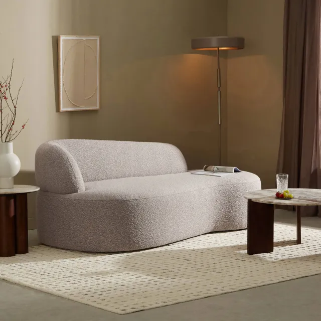 NOUS Living 2-zitsbank Antibes taupe, foto 2