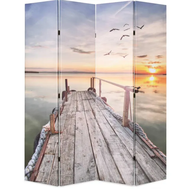 vidaXL Kamerscherm inklapbaar meer 160x170 cm Meerkleurig