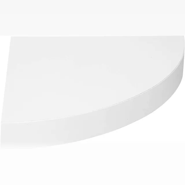 5 Five Simply Smart 5five Hoek Wandplank - Zwevend - Wit - 25 x 25 cm