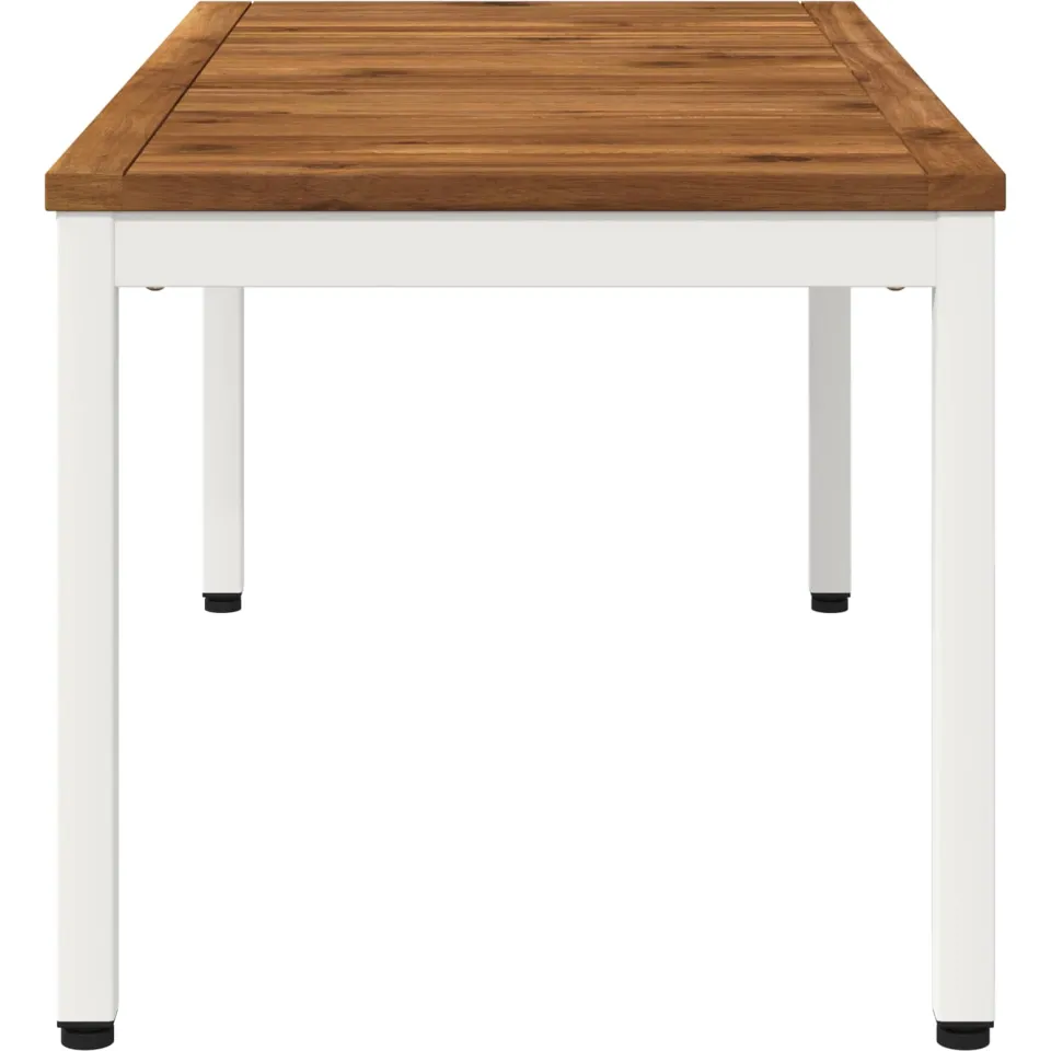 vidaXL Salontafel NAARDEN Natuurlijk en Wit 49 x 100,5 x 45 cm, foto 4