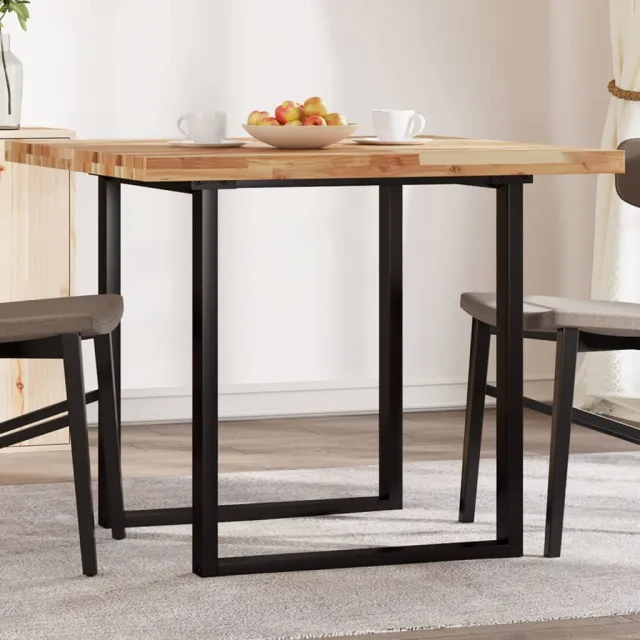 vidaXL Tafelblad vierkant 90x90x4 cm massief acaciahout Bruin