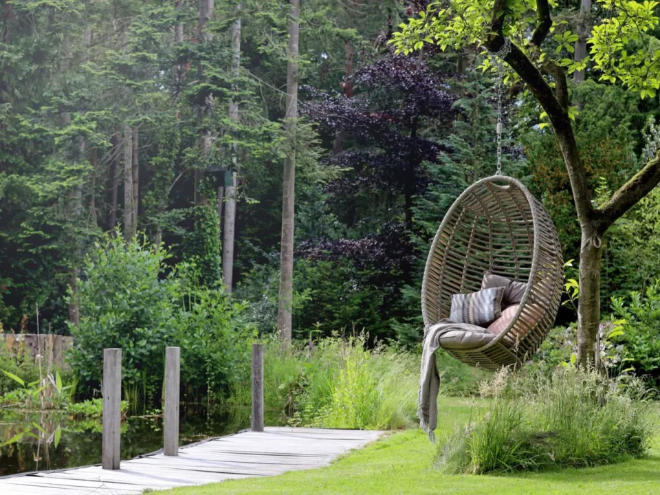 Manifesto Furniture Manifesto Ortello Cocoon hangstoel (alleen basket) taupe, foto 2