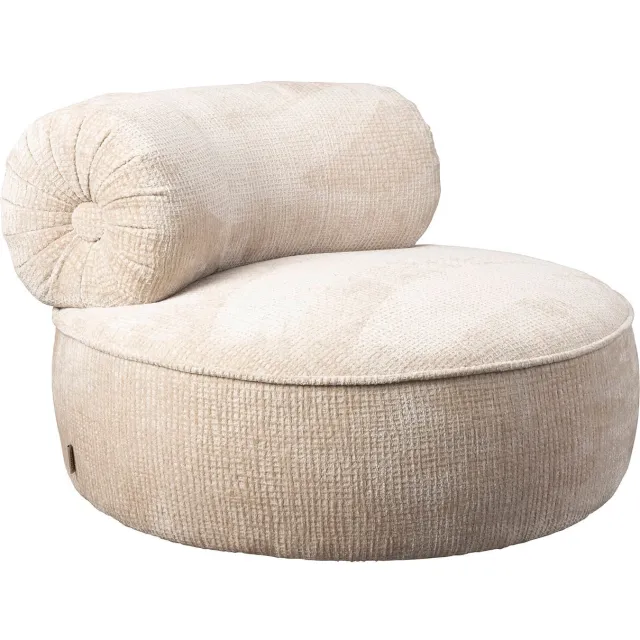 Dutchbone fauteuil Tilbury Beige
