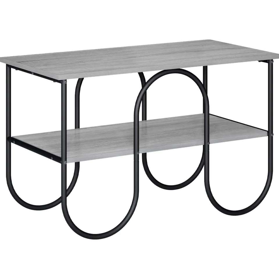 vidaXL TV-standaard 80 x 40 x 50 cm Grijs Sonoma Bewerkt hout, foto 3
