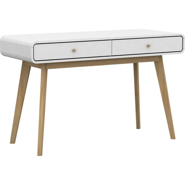 Notio Living Cassie-Bureau - 2-deurs - Wit Wit/wit