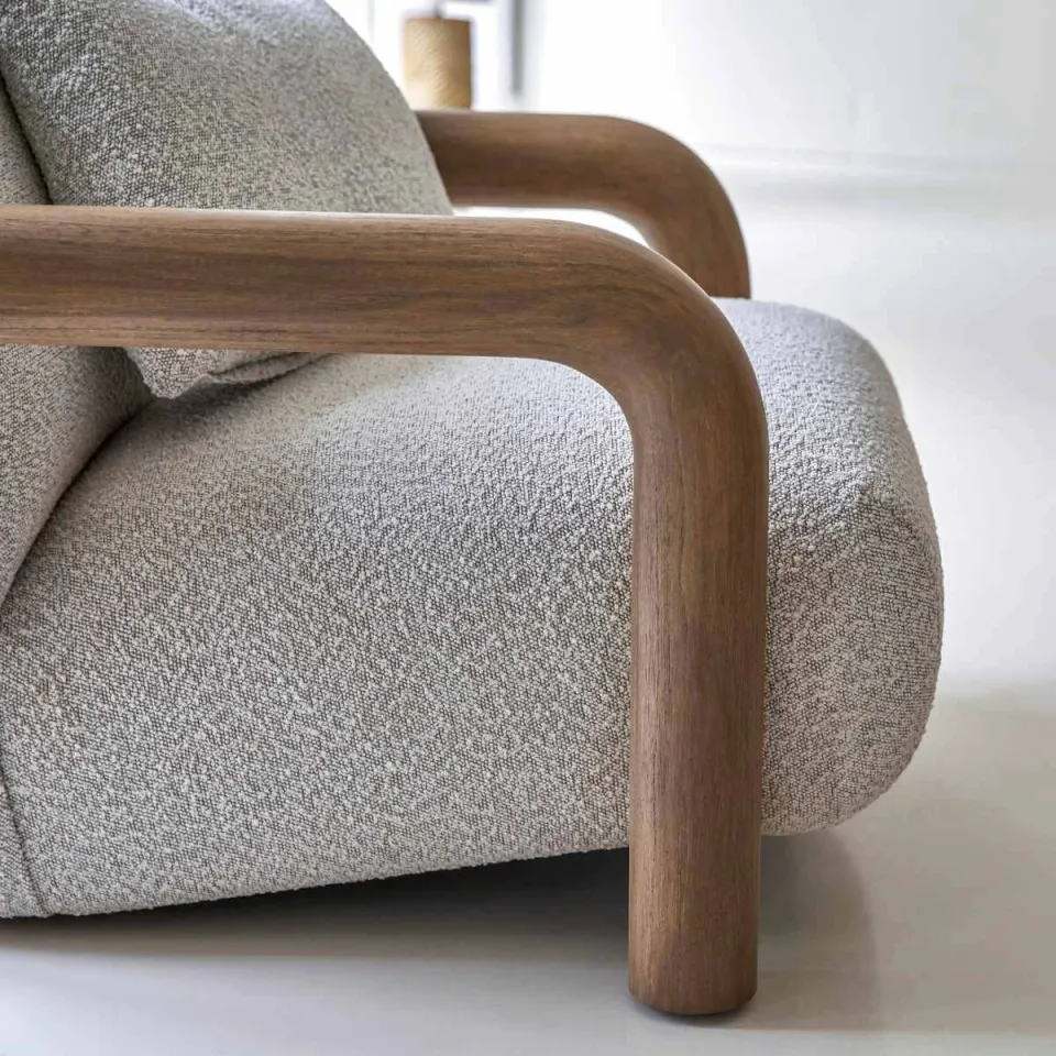 Tikamoon Nina - Fauteuil beige, foto 4
