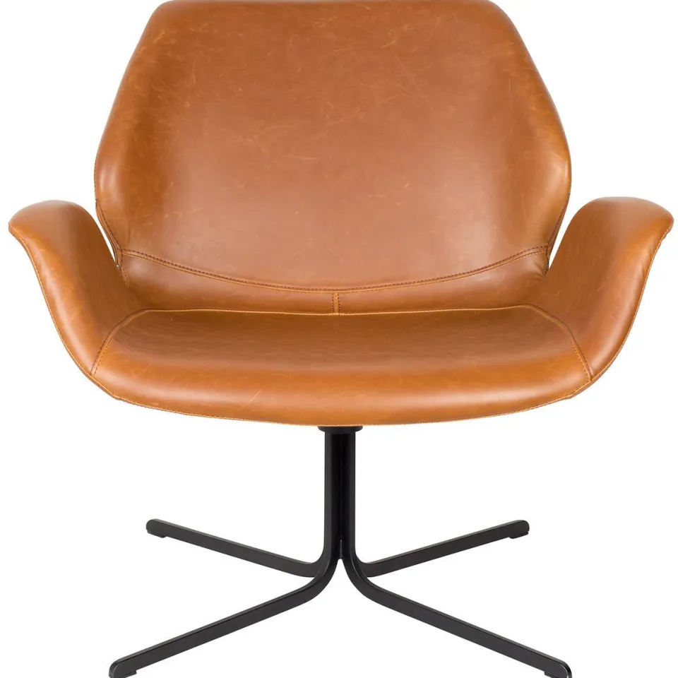 Zuiver fauteuil Nikki bruin, foto 2