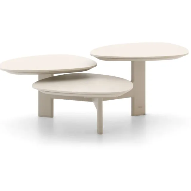 Suns Casto butterfly lounge tuintafel 100x100x47cm draaibaar Taupe