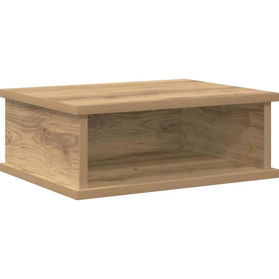 vidaXL Nachtkastje Artisan Eiken 40 x 31 x 15 cm Bewerkt hout, foto 3