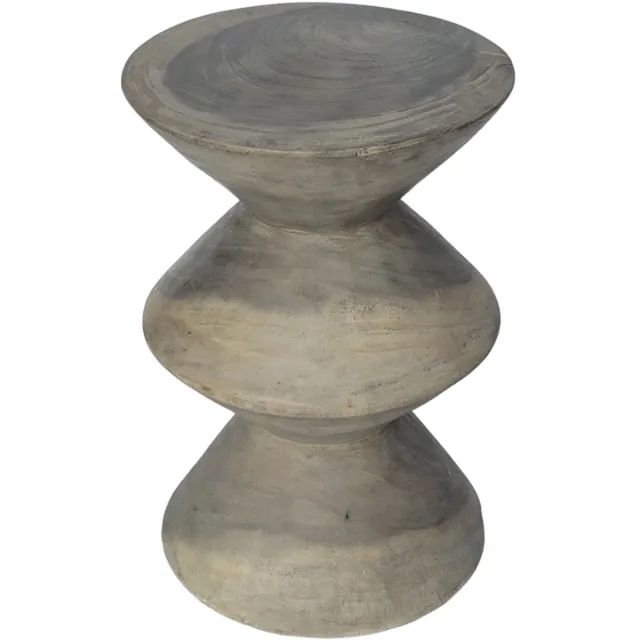 Tower Living Vinci (due) side table 30x30x45 bleaching white Naturel