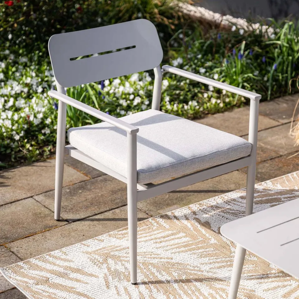Garden Impressions Morella loungeset 4-delig wit, foto 2