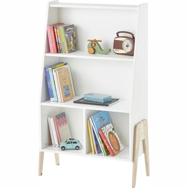 vertbaudet Lutin boekenkast mat wit