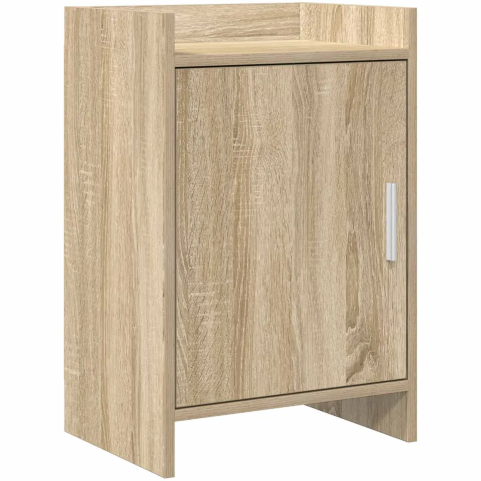 vidaXL Nachtkastjes Sonoma Eiken 40 x 30 x 60 cm Bewerkt hout, foto 3