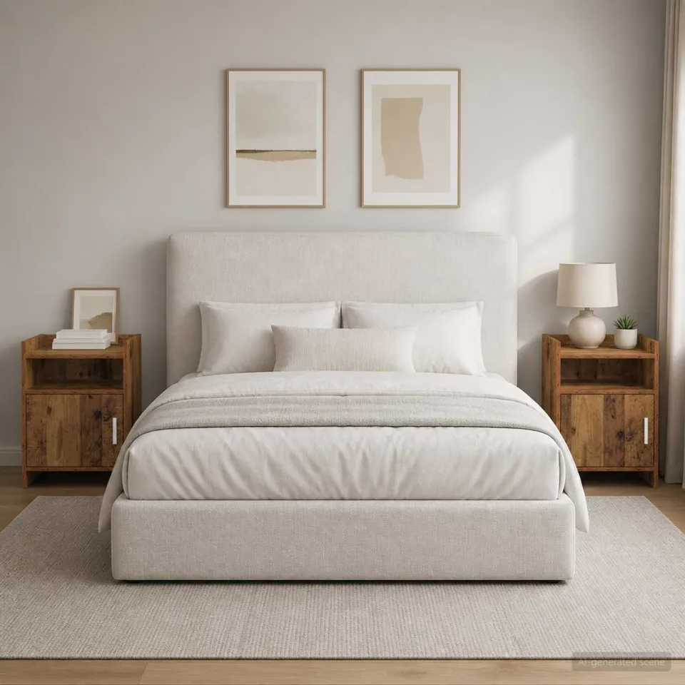 vidaXL Nachtkastjes 2 st Oud hout 40 x 36 x 60 cm Bewerkt hout bruin, foto 4