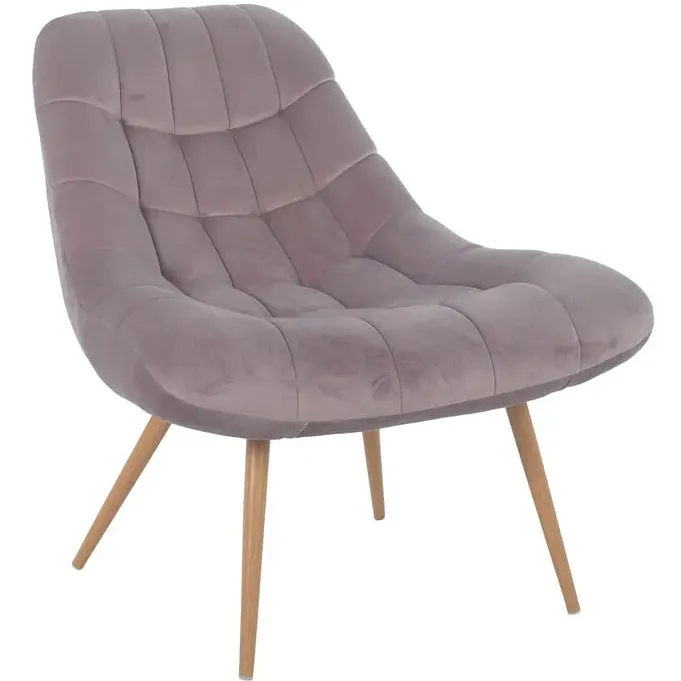 fauteuil Louis roze, foto 2