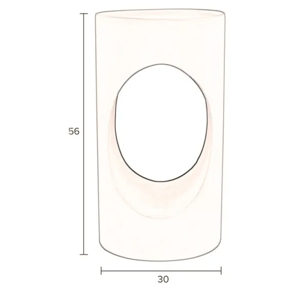 Dutchbone Sai bijzettafel beige, foto 4