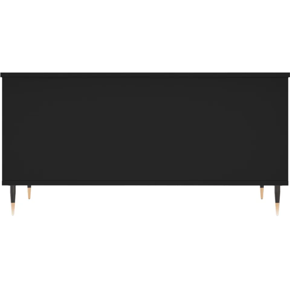 vidaXL Salontafel 90x44,5x45 cm bewerkt hout zwart, foto 4