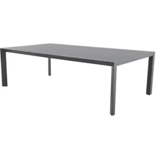 Central Park - Praxis Eigen Merk Central Park Tuintafel Banyuls Aluminium/keramiek 134x240cm Grijs