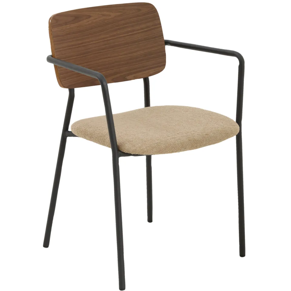 NOUS Living eetkamerstoel Nadin taupe