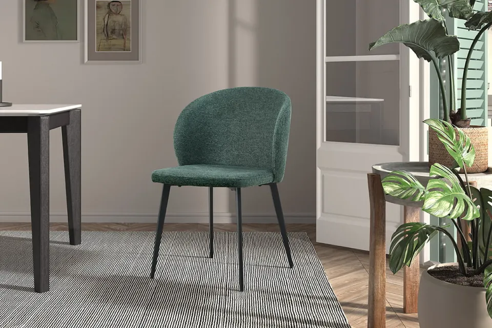eetkamerstoel Lena groen, foto 5