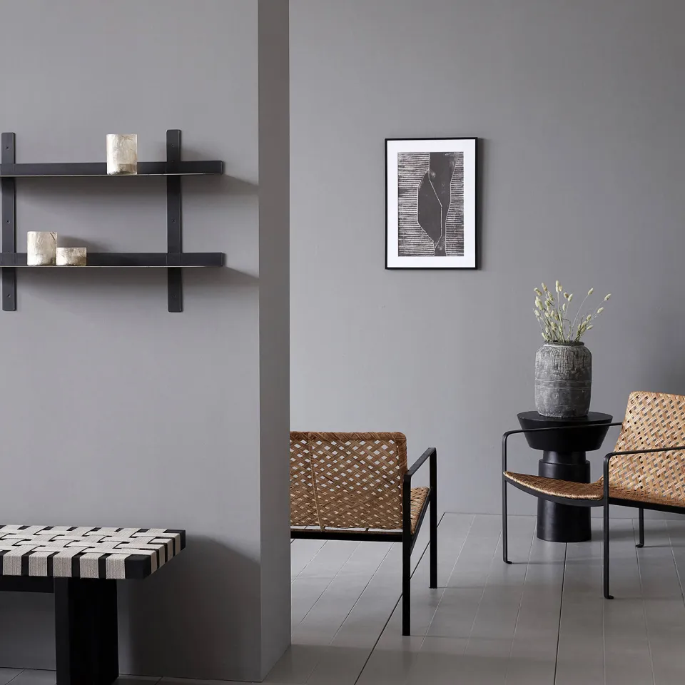 House Doctor Nanded bijzettafel zwart, foto 3