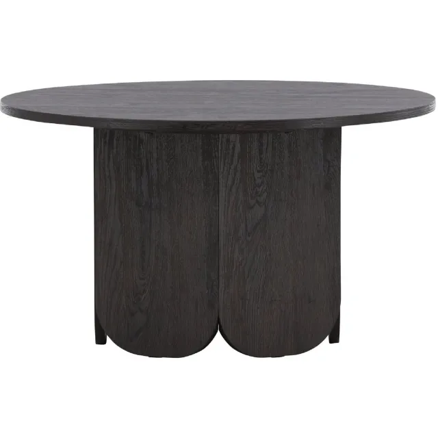 Nest of Nora Ronde salontafel Lara - ø80x45 cm - MDF - Zwart design