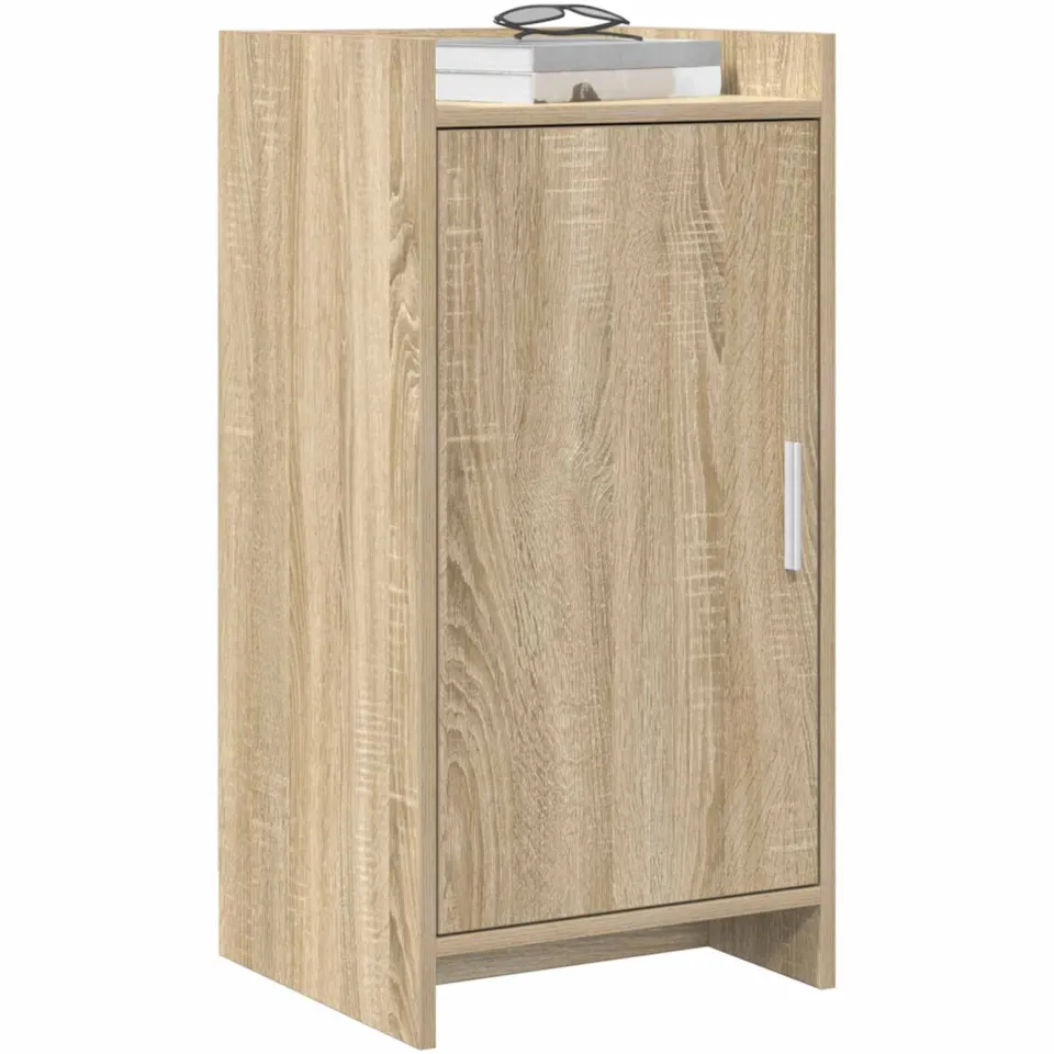 vidaXL Dressoir Sonoma Eiken 40 x 36 x 80 cm Bewerkt hout Bruin