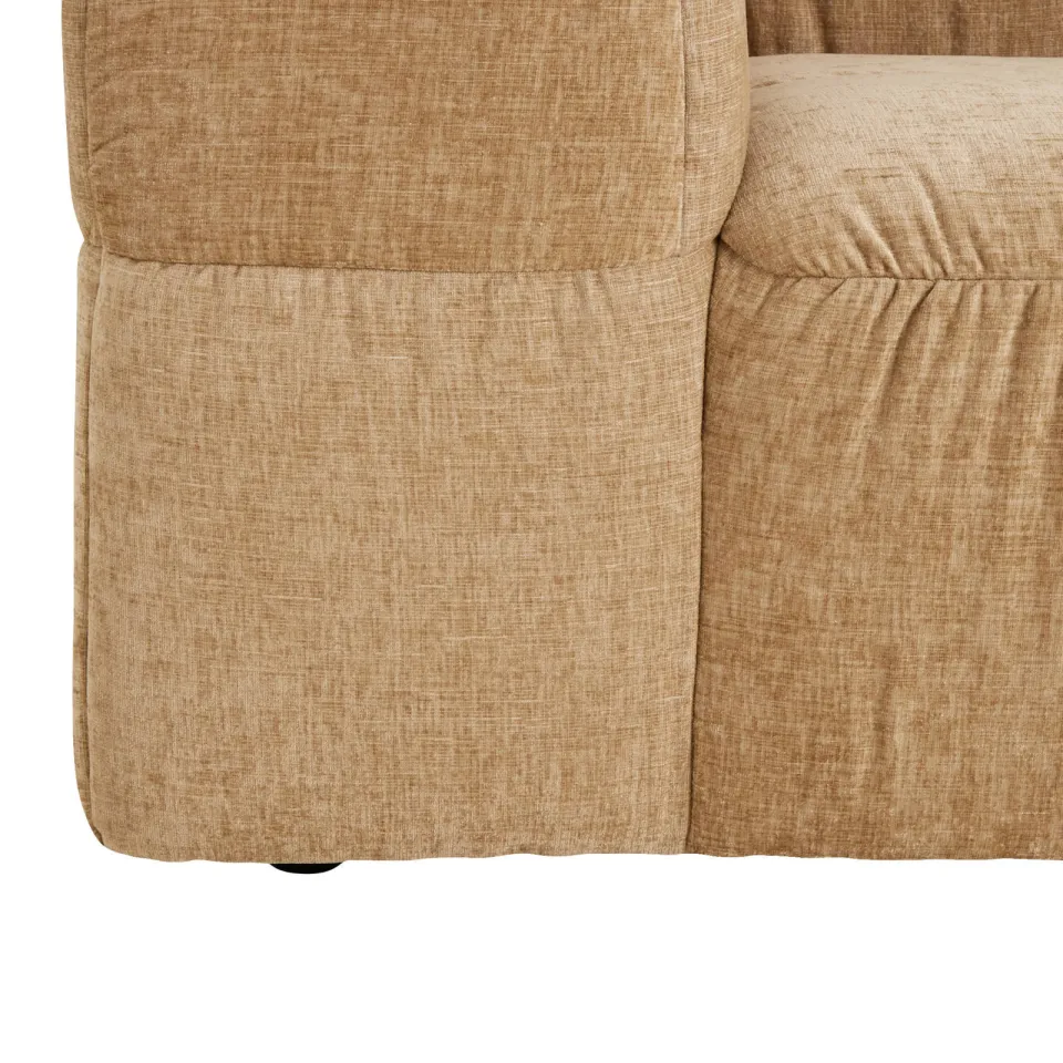 NOUS Living Kobe 3-zitsbank beige, foto 5