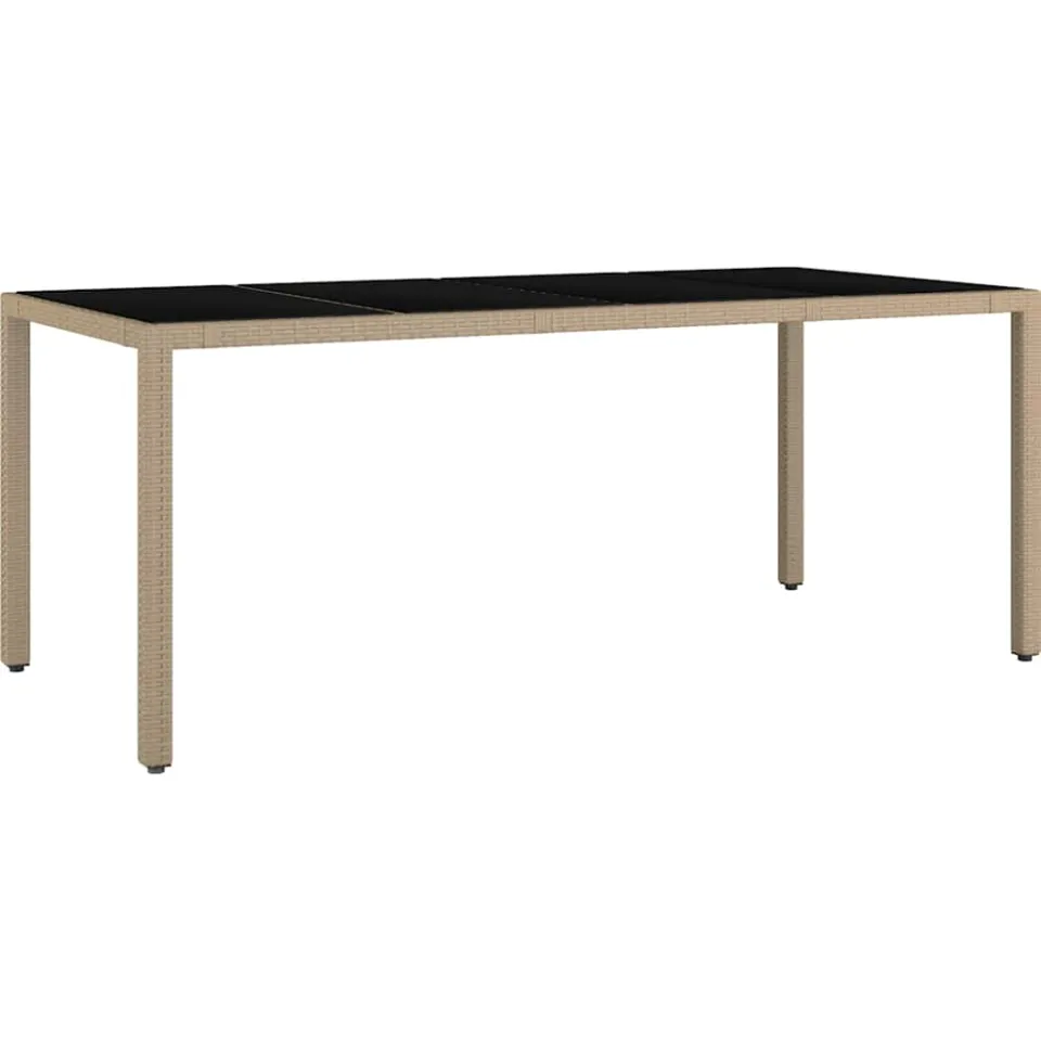 vidaXL 7-delige Bistroset met kussens poly rattan bruin, foto 4
