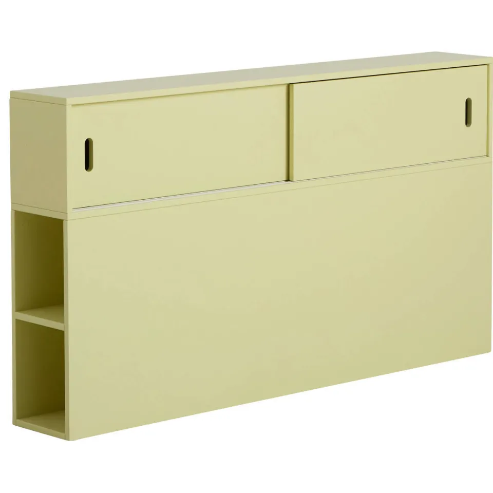 NOUS Living Cubi hoofdbord mintgeel, foto 7