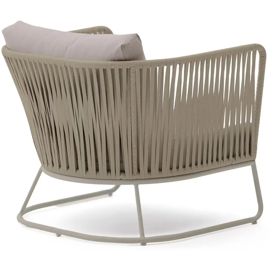 Kave Home Saconca tuinfauteuil beige, foto 4