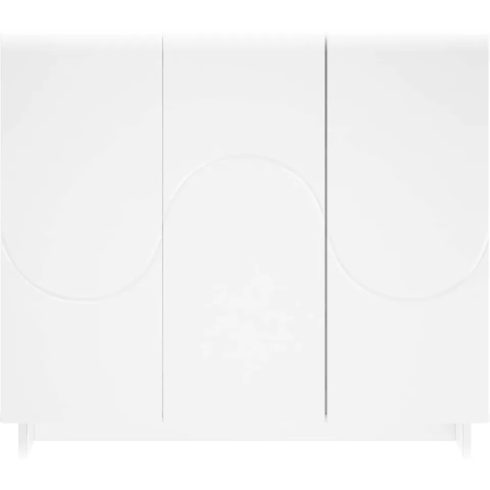 vidaXL Dressoir Wit 85,5 x 31 x 75 cm Bewerkt hout, foto 4