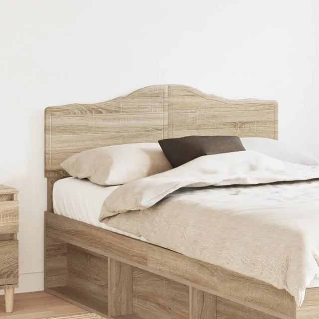 vidaXL Hoofdbord Sonoma Eiken Bewerkt hout Bruin