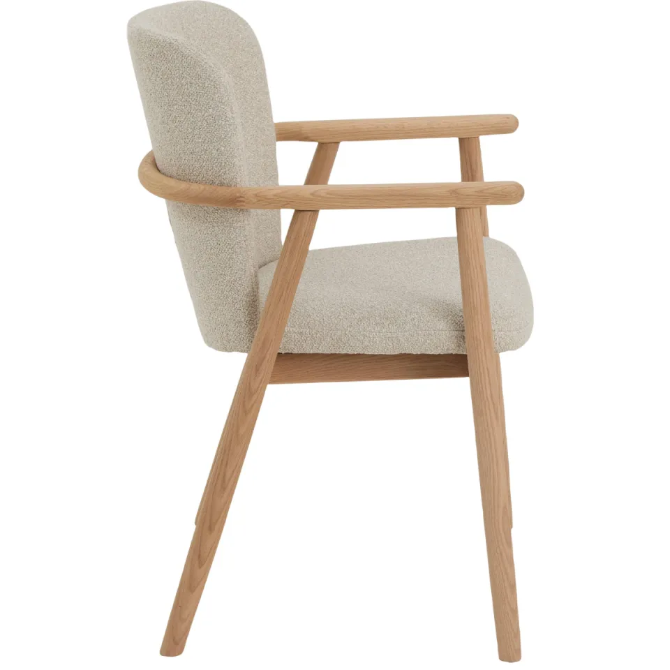 NOUS Living Alien eetkamerstoel beige, foto 5