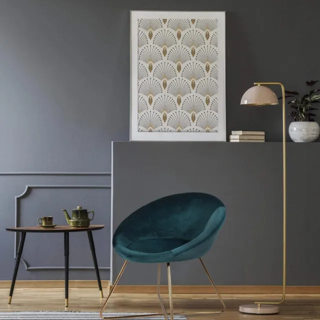 Velvet stoel - fauteuil - luxe fluwelen stoel - velvet Bleu