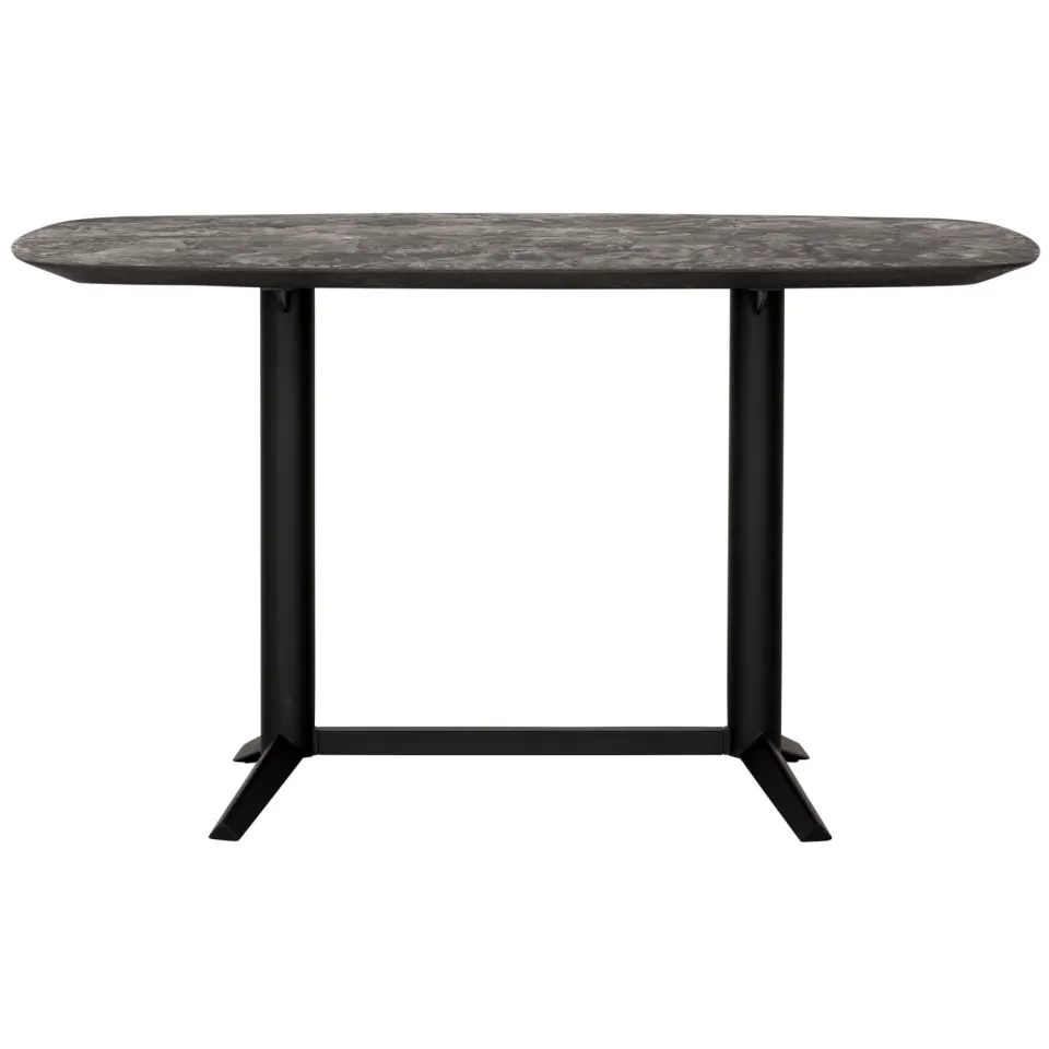 DTP Home Bartafel 'Soho' Deens ovaal, Betonlook, 160 x 90cm