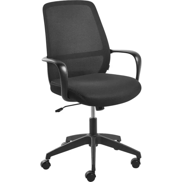 Beliani VELTO - Bureaustoel - Zwart - Polyester