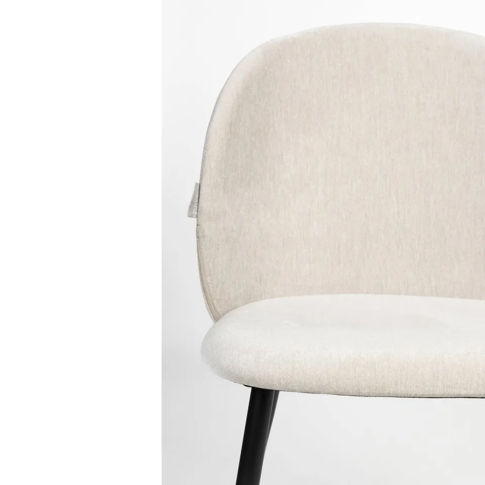 Zuiver Cozy eetkamerstoel beige, foto 6