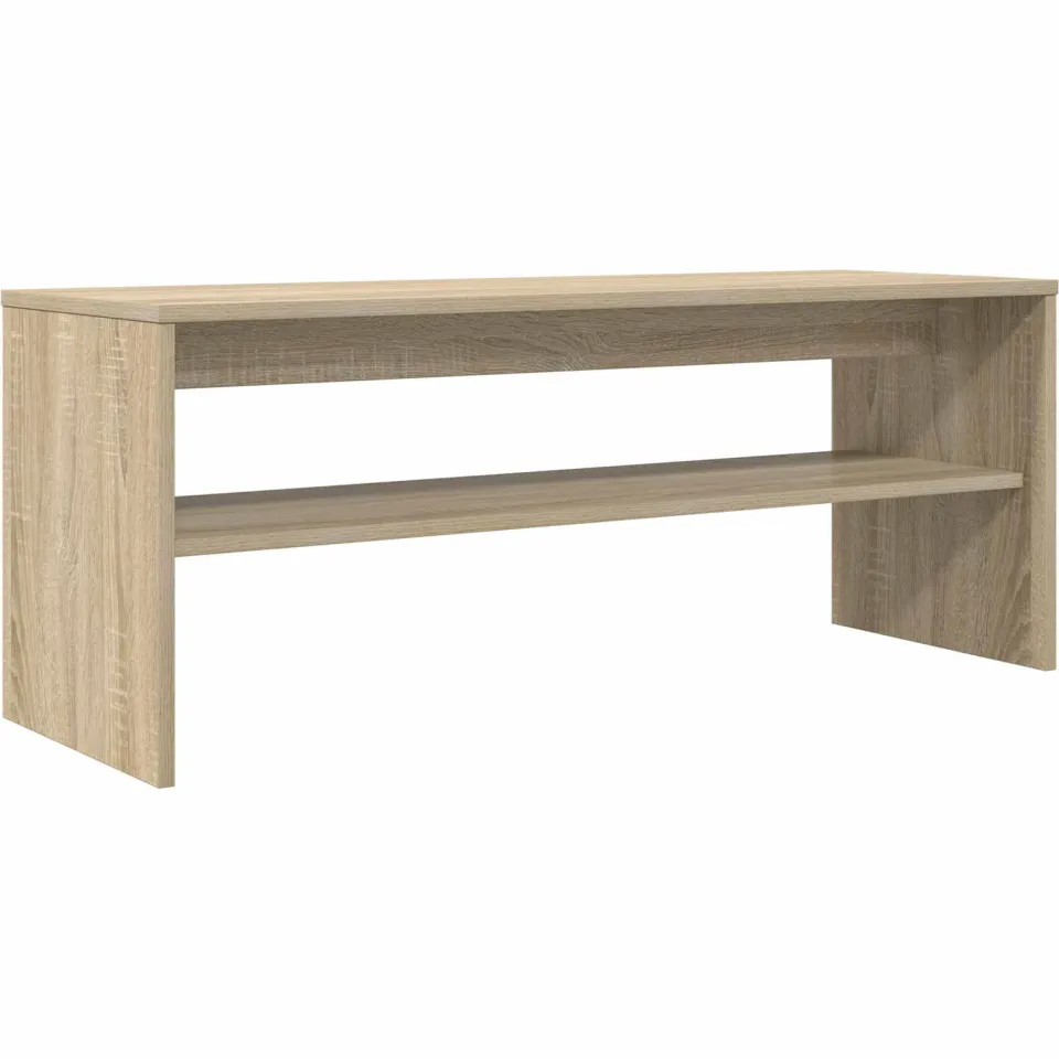 vidaXL TV-kast 100 x 35 x 40 cm Sonoma Eiken Bewerkt hout, foto 3