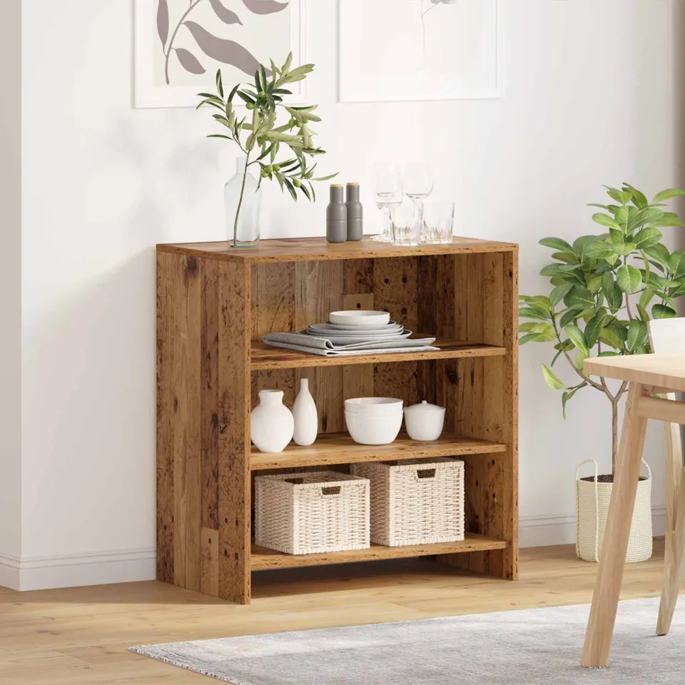 vidaXL Dressoir Bruin 70 x 41 x 75 cm Bewerkt hout, foto 4