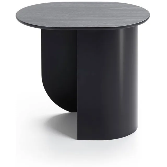 FÉST Plateau ovale bijzettafel zwart, foto 2