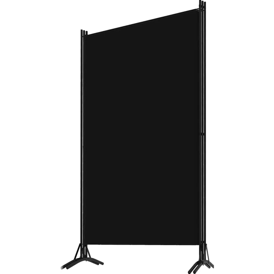 vidaXL Kamerscherm met 3 panelen 260x180 cm zwart, foto 4