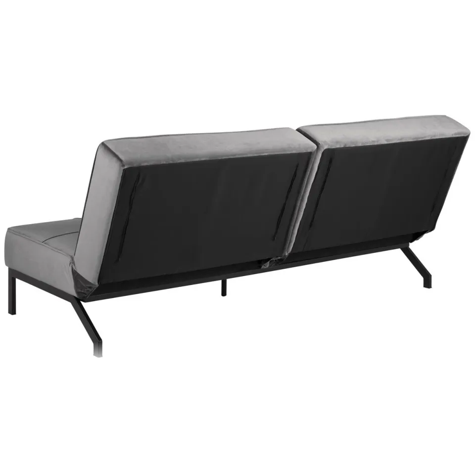 Lisomme Mika 2 zits bank donkergrijs grijs, foto 3