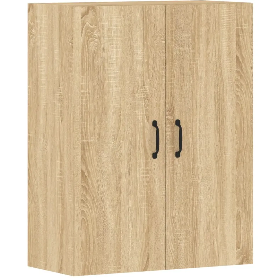vidaXL Hangkasten 2 st bewerkt hout sonoma eikenkleurig, foto 4